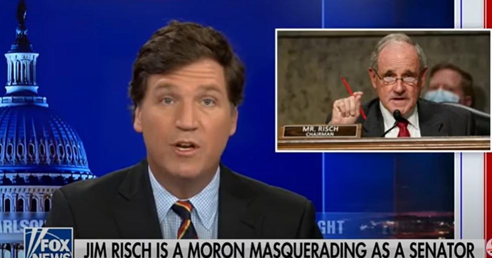 Why Tucker Carlson Attacked Senator Risch on Fox News