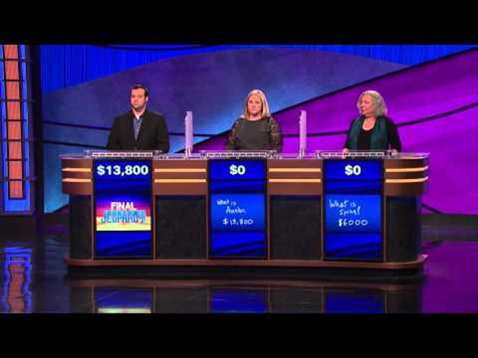Watch All Three Jeopardy Contestants Lose All of Their Money!