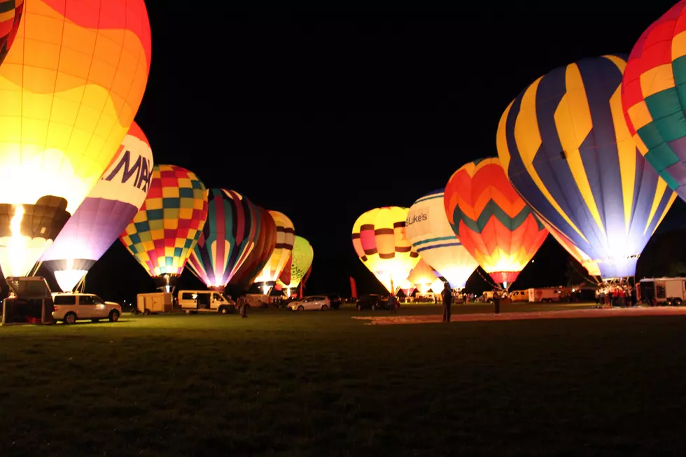 The Spirit of Boise Balloon Classic Night Glow Was Amazing