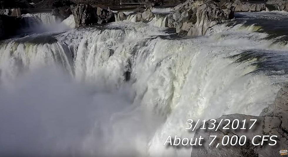 Shoshone Falls Comparison Video