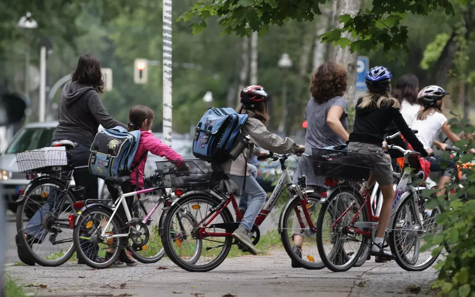 Today is National Bike to School Day