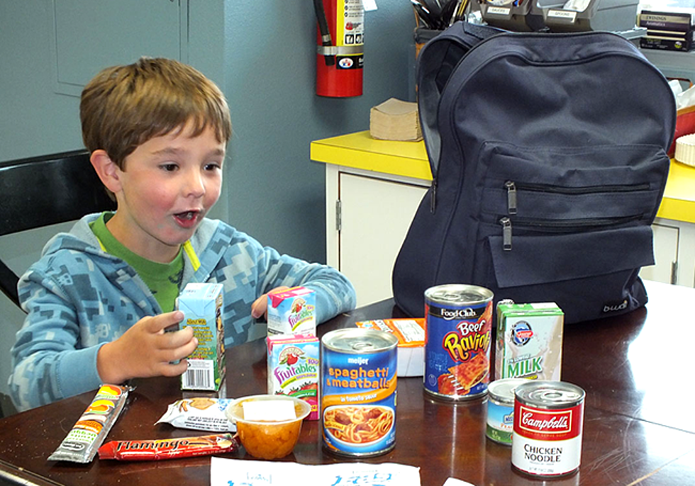 Mix 106 Back Pack Buddies:  Help Us Feed Kids Who Are Going Hungry