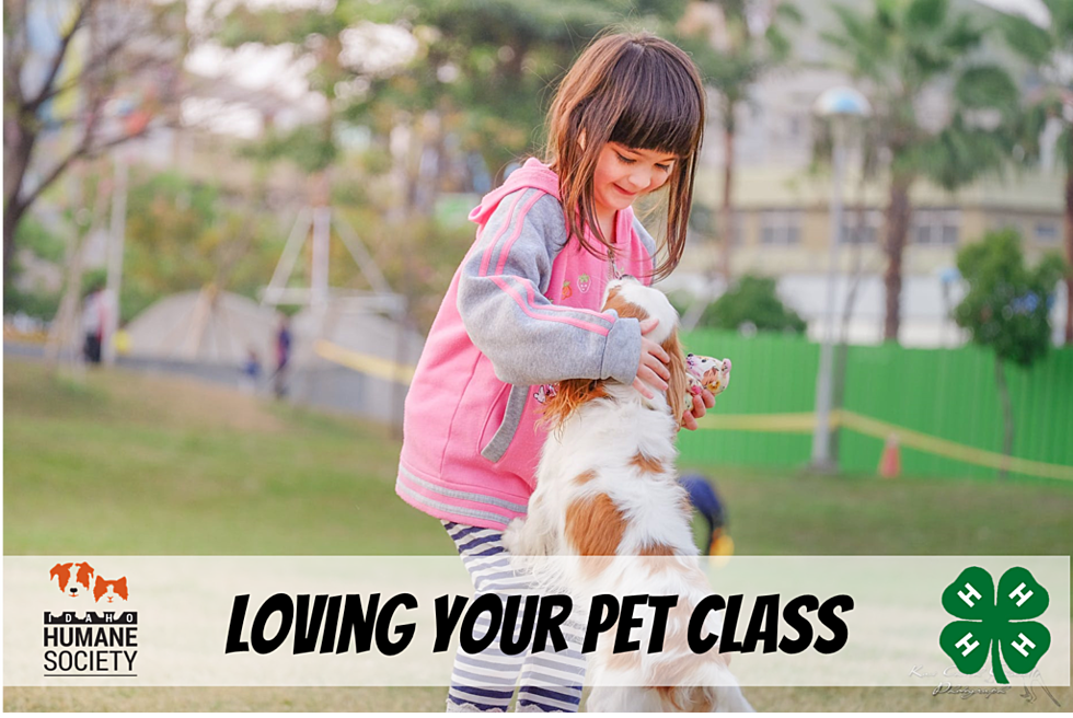 Loving Your Pet Class For Kids Being Held in Boise