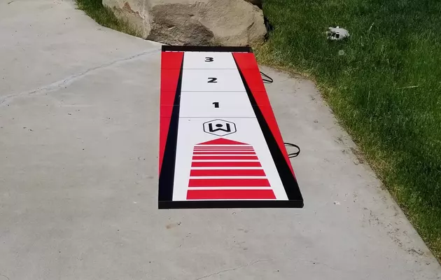 New Outdoor Game Combines Shuffleboard and Corn Hole!