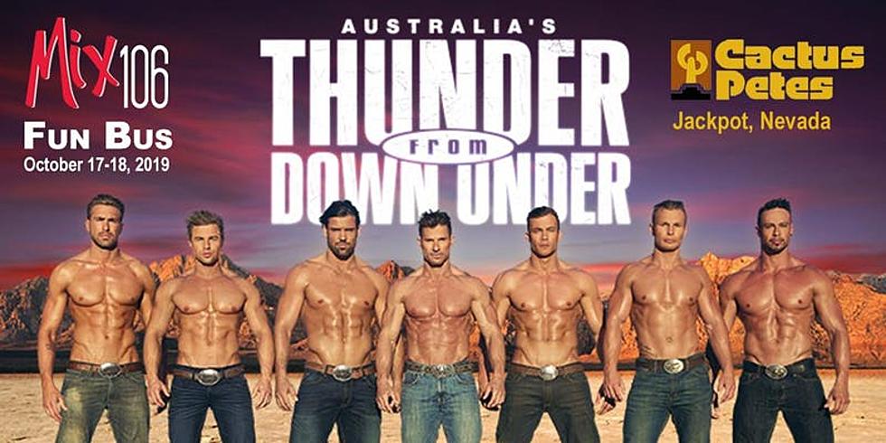 Jump on the Bus to Jackpot to see “Thunder From Down Under”