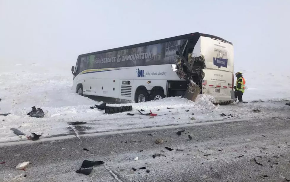 7 Car Pile-UP Involving a Bus and Fuel Tanker Shuts Down HWY 20
