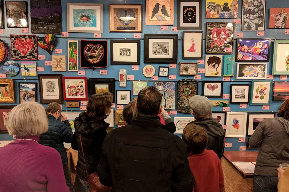 Four Days Left to Bid on Valentine Art at Flying M Coffeehouse
