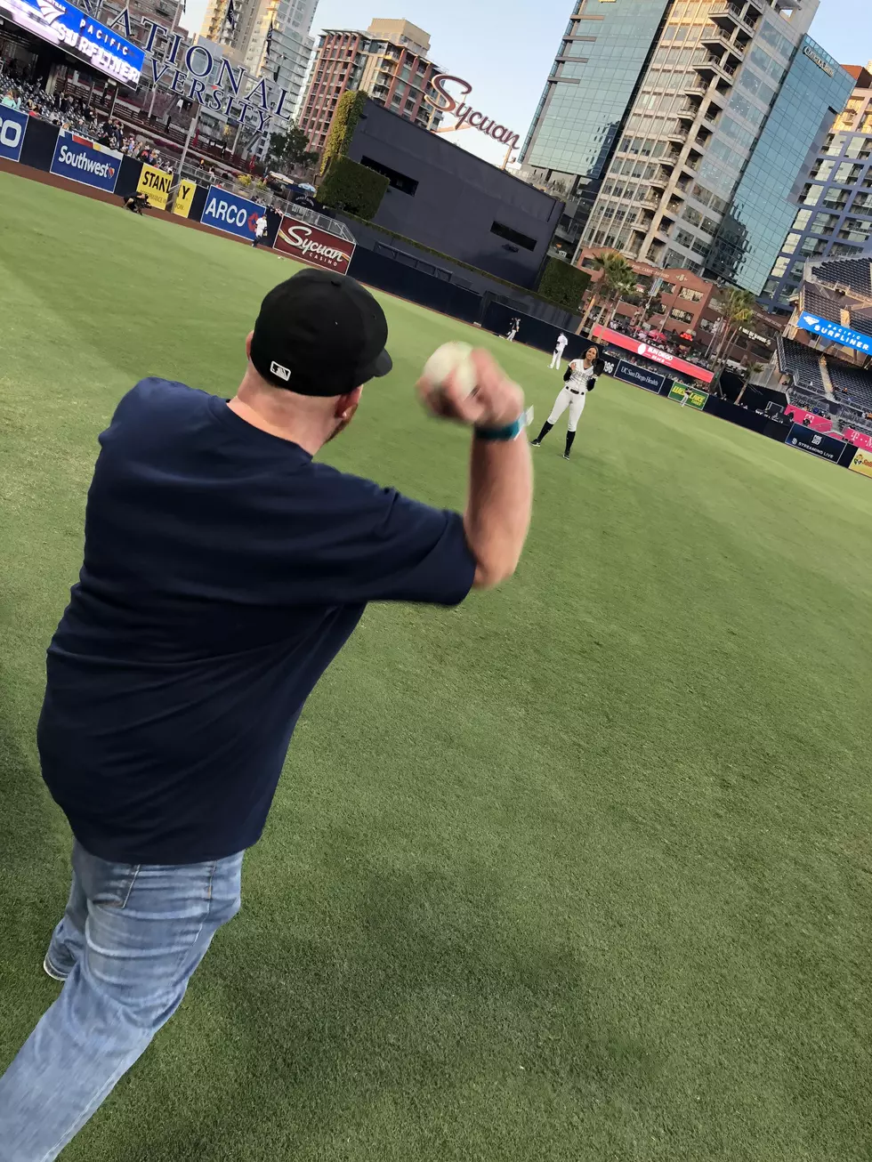 The Time I Threw Out The First Pitch At An MLB Game