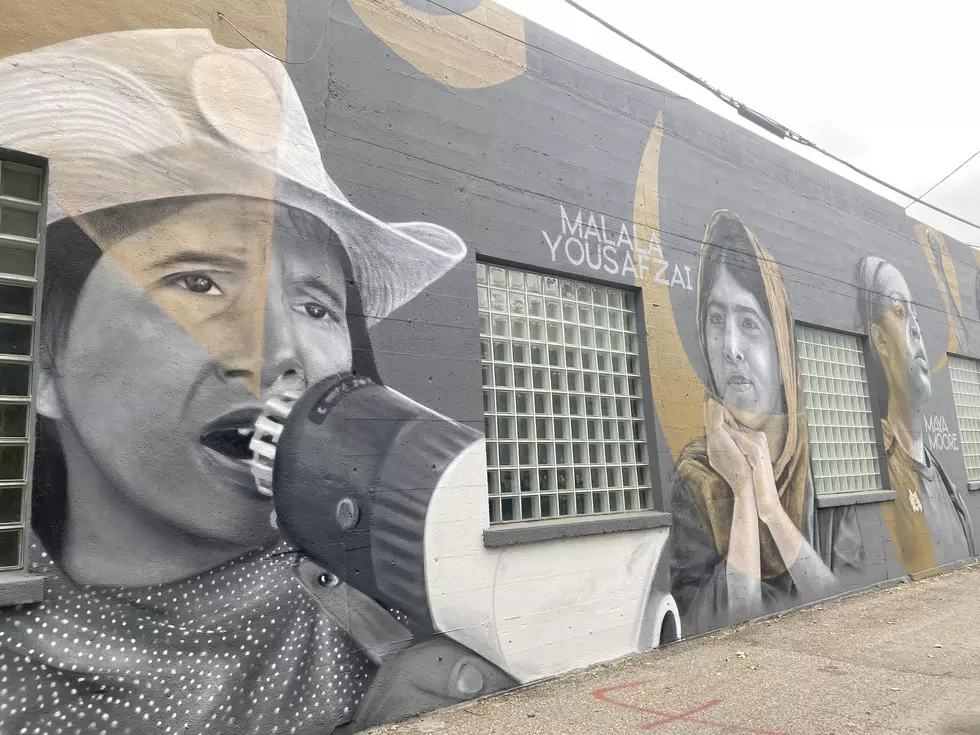 Two New Faces Added To Wall on Inspiration Alley Downtown
