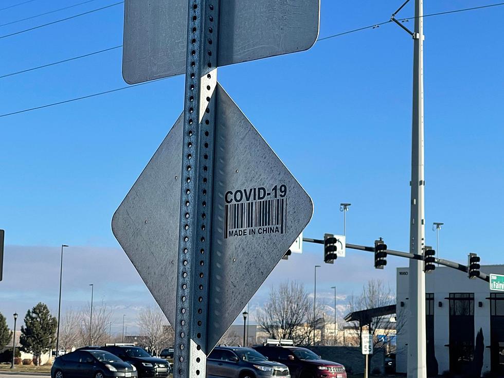 Controversial Stickers Spotted on Meridian Road Signs