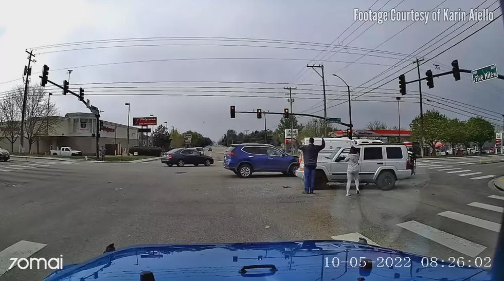 [WATCH] Terrifying Double Accident in Boise Caught on Camera