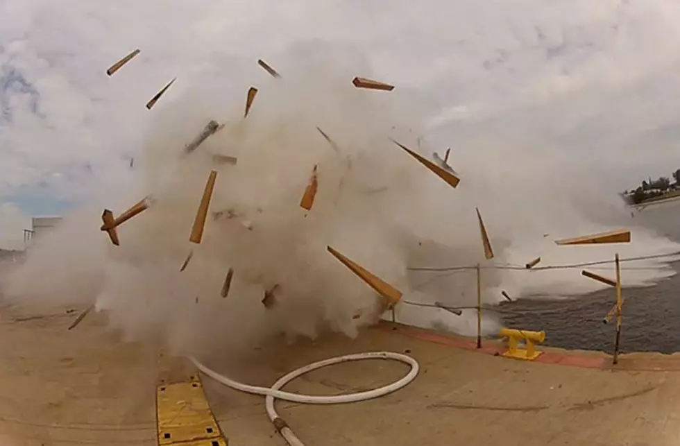 Photographer Gets Crushed By Debris and Giant Wave at Ship Launch [VIDEO]