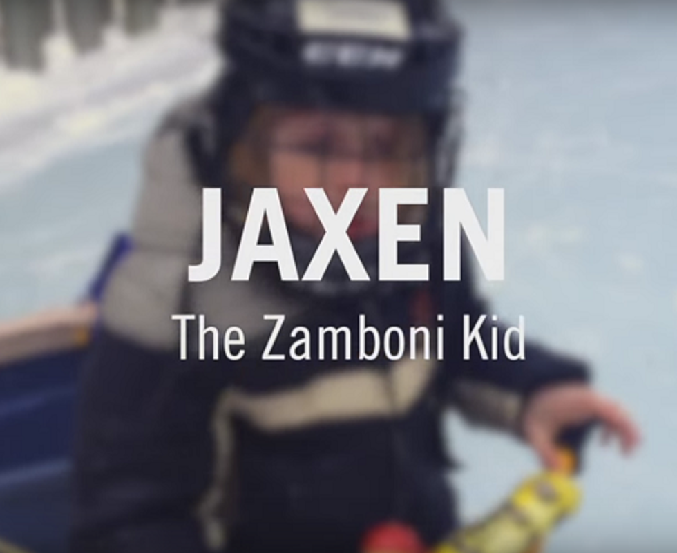 Jaxen the Zamboni Kid Shows You How to Make Your Own Zamboni [VIDEO]