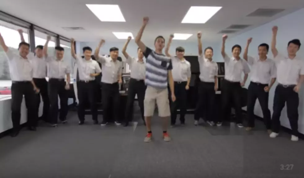 This Guy Got 100 People to Dance- Around the World