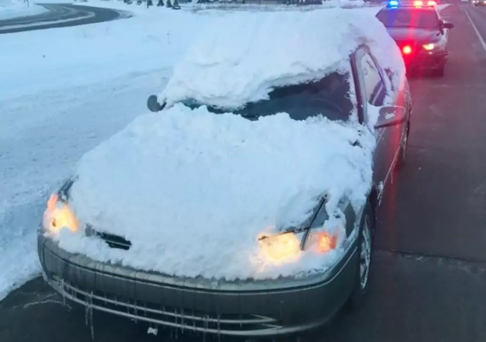 A Snow Covered Car Can Get You A Ticket In Minnesota