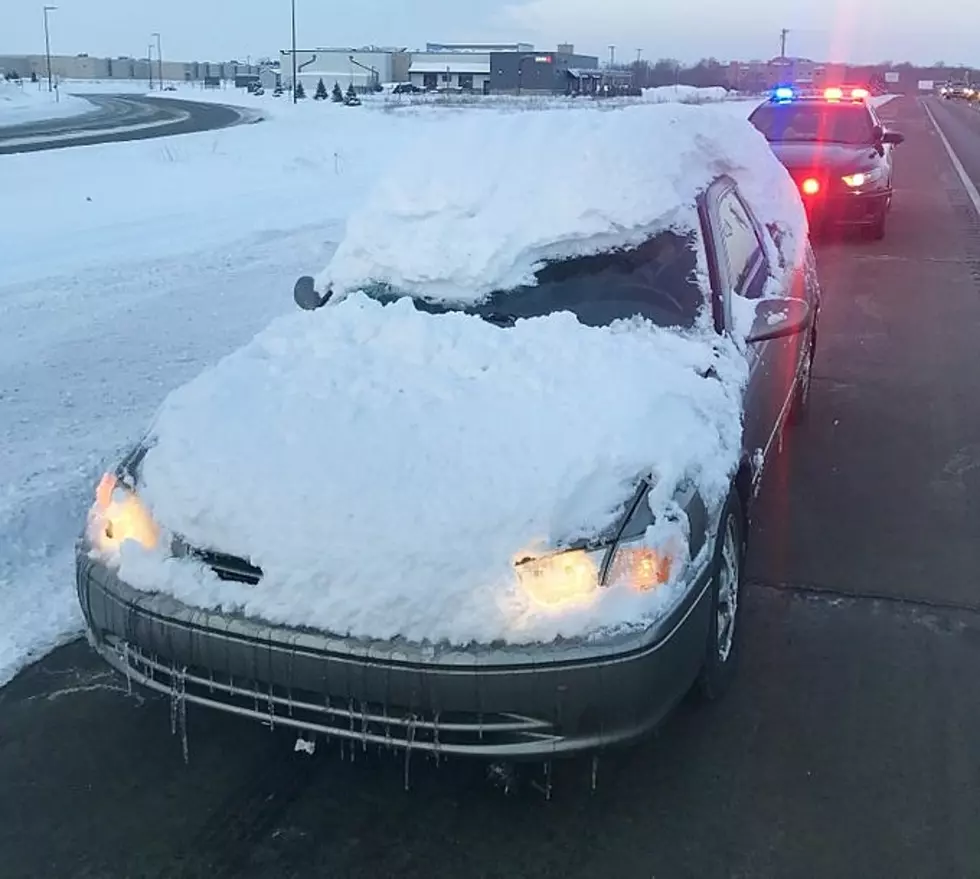 A Snow Covered Car Can Get You A Ticket In Minnesota