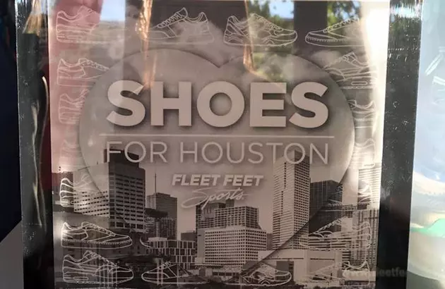 Join 107.9 LITE-FM and Fleet Feet Meridian for Shoes-Day for Harvey Relief