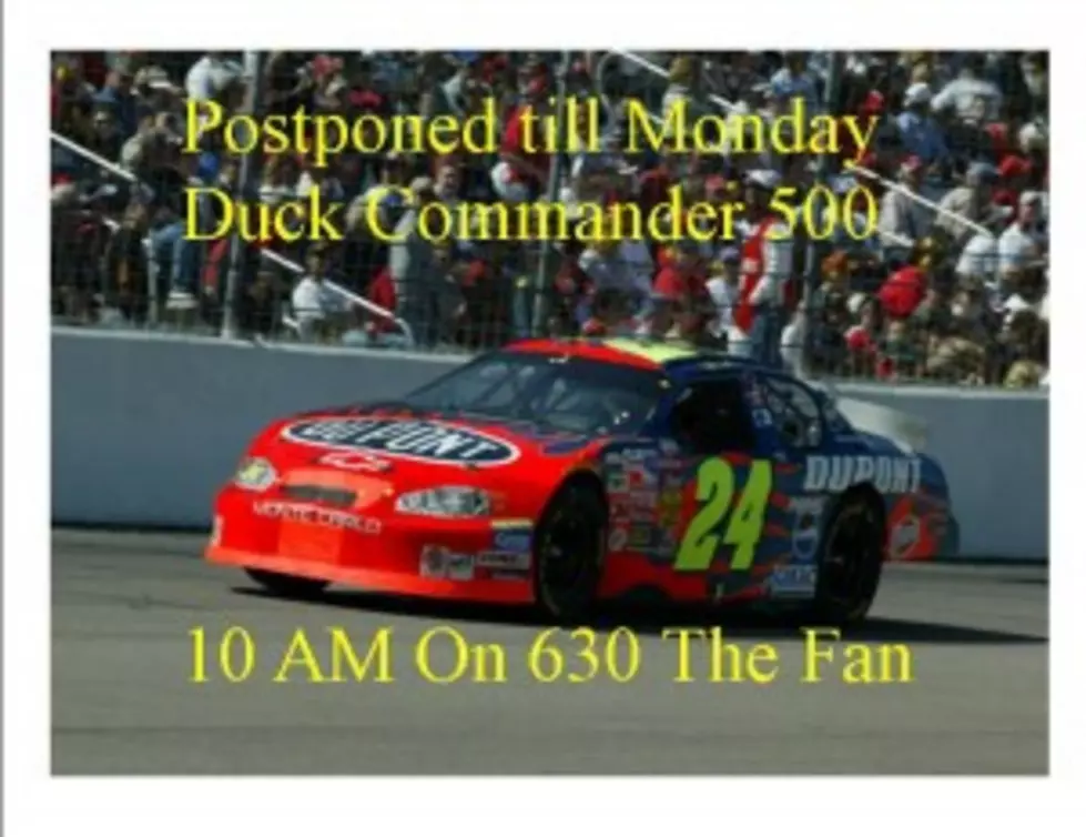 Duck Commander 500 Rained Out