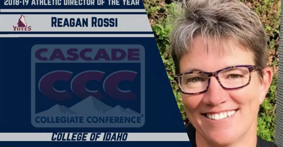 Coyotes Reagan Rossi is The Cascade Conference AD of The Year