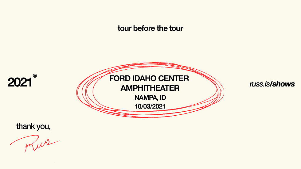 Russ Announces Ford Idaho Center Amphitheatre Show