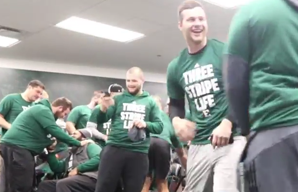 Watch Eastern Michigan University Football Players React to First Bowl Game in 30 Years