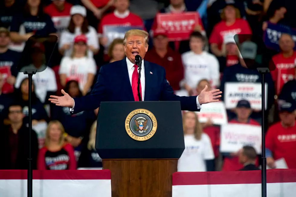 Scot Bertram: President Donald Trump lashing out at Democrats during a high stakes rally in Battleground, Pennsylvania on Tuesday.
