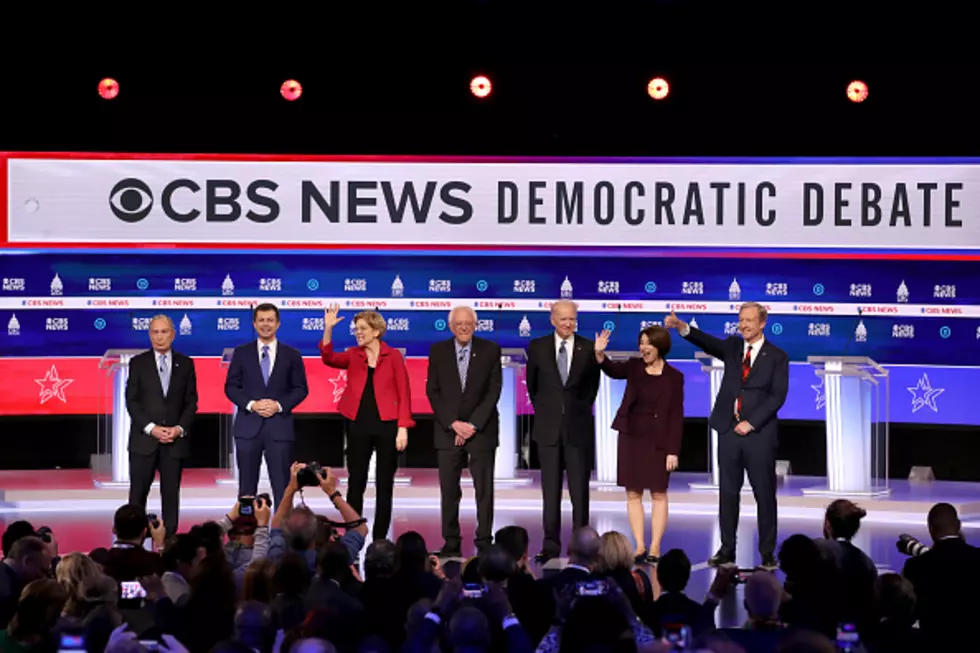 Steve Gruber, Speaking of the Democrats—it was fight night in South Carolina—with the 7 dwarfs on stage