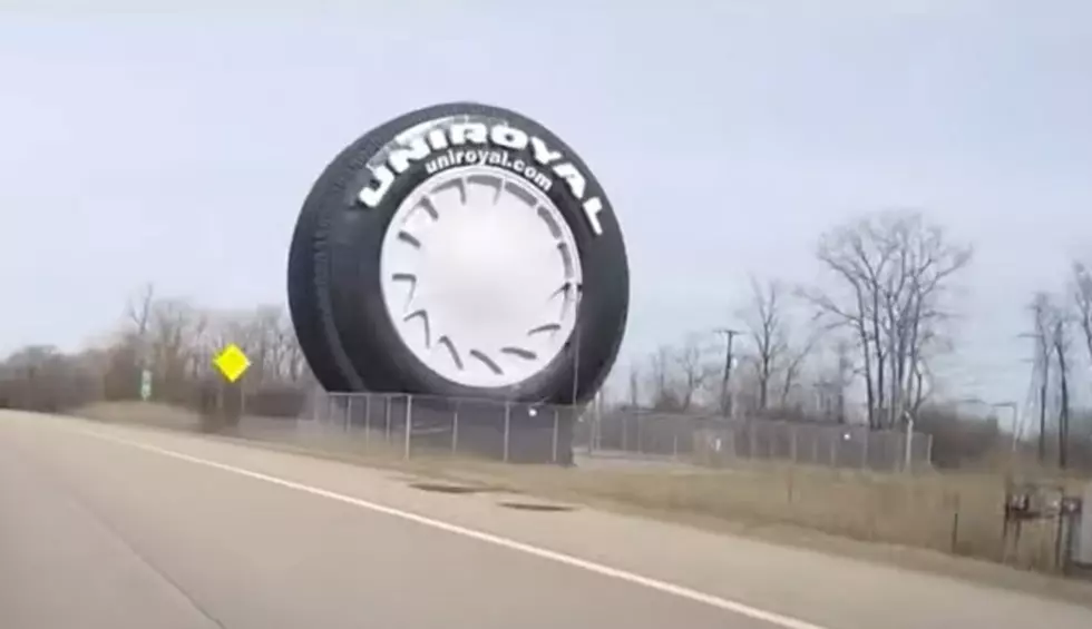 The Story Behind The Gigantic Tire on I-94