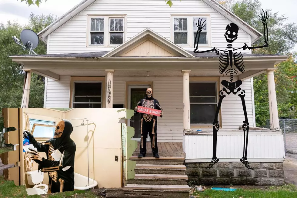 Remember When A Scary Skeleton Showed Off Northern MI Home