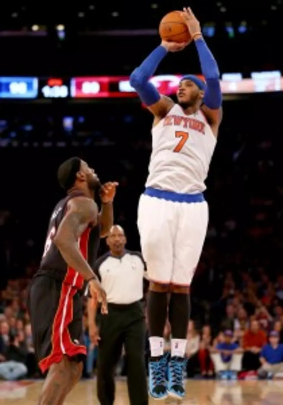Could Carmelo Anthony join LeBron James and Co. in Miami?