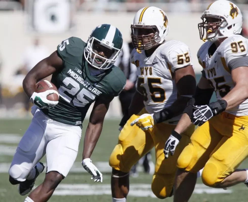Michigan State Blows Out Wyoming, 56-14