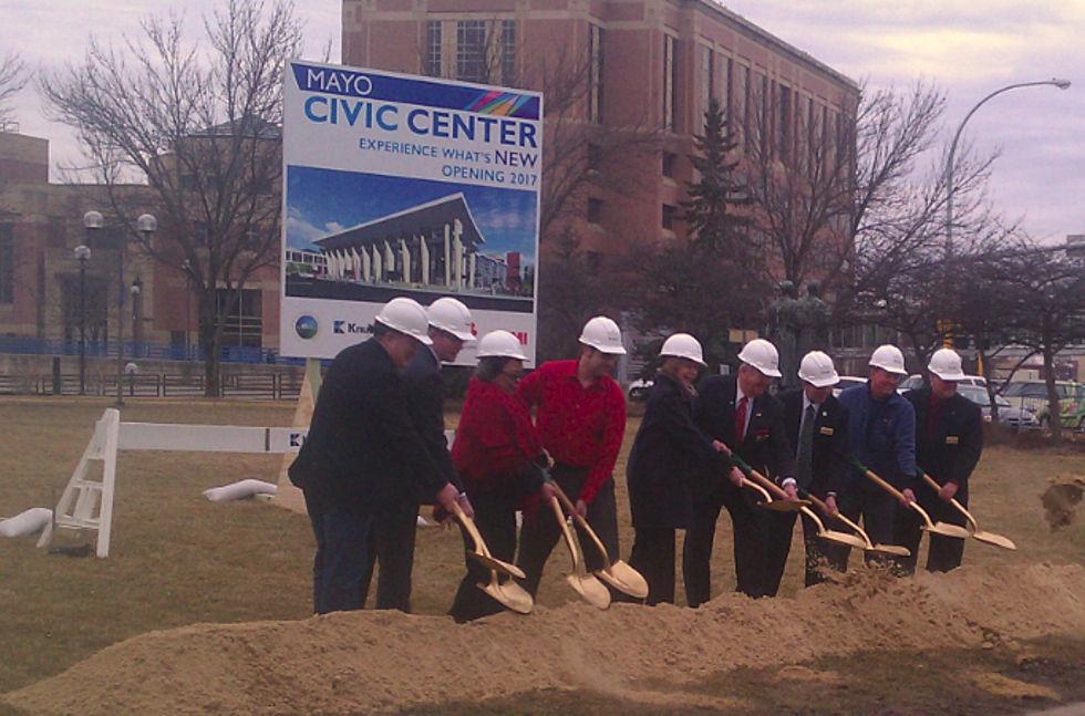 Ground Is (Finally) Broken For Mayo Civic Center Project
