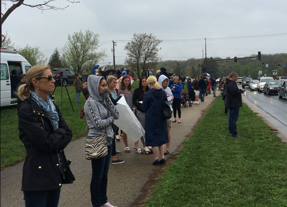 Fans Gather at Paisley Park Following Prince’s Death