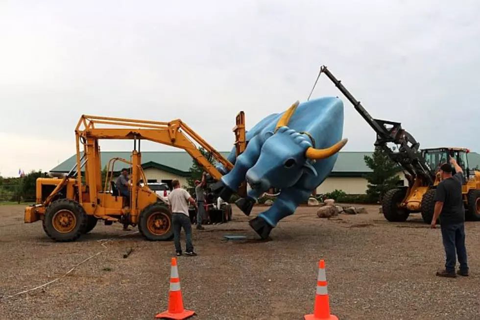 Storm Victims Include Babe the Blue Ox