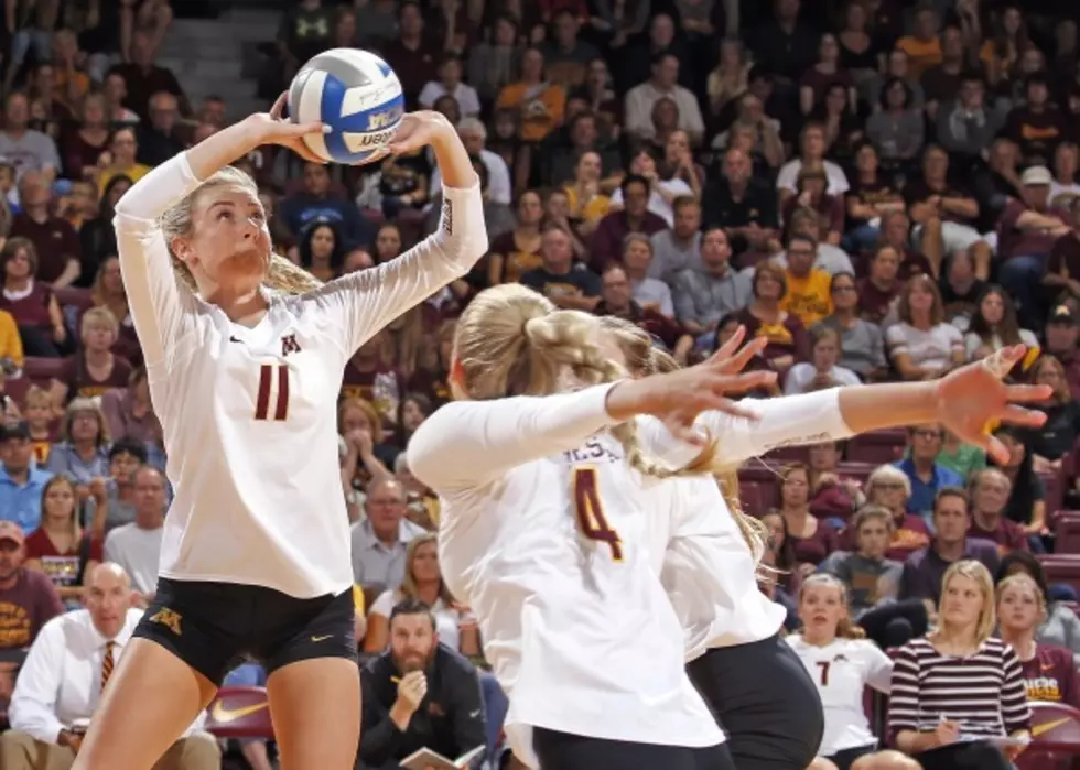 Gopher Volleyball Drops Match At Penn State