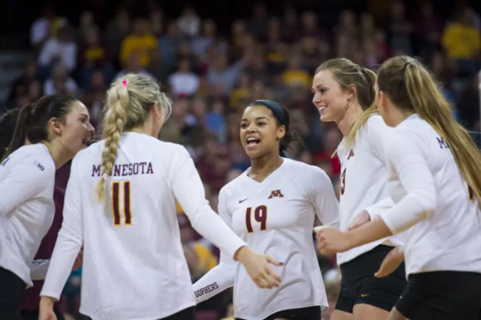 Gophers Rally to Beat Iowa in Five