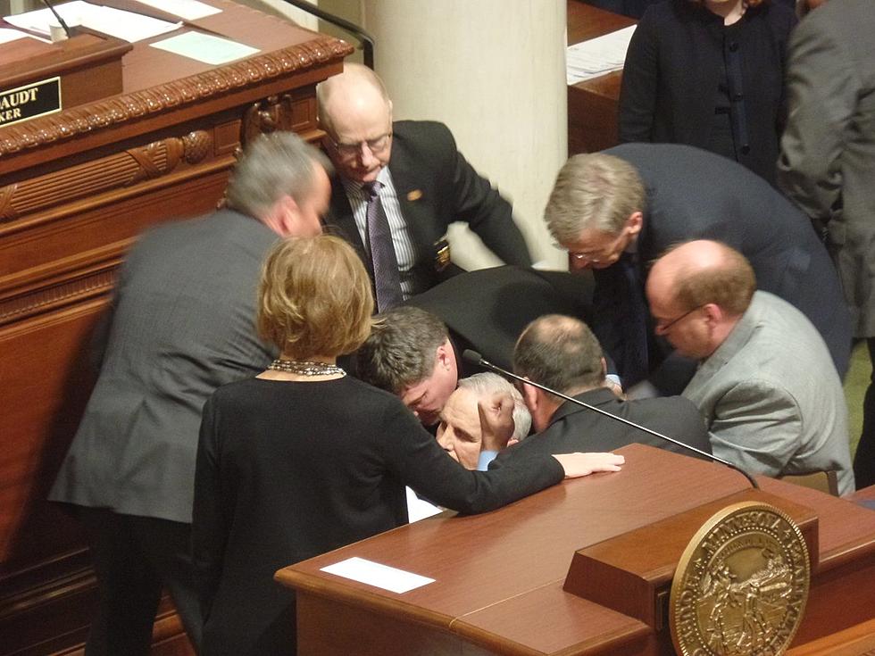 Governor Dayton Faints During State of the State Address