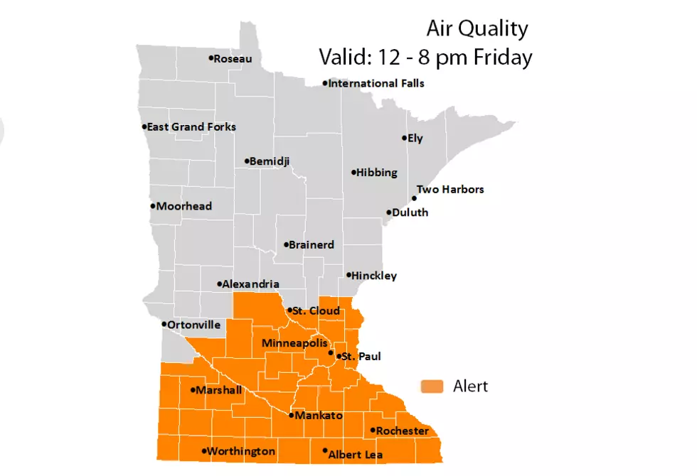 Rochester Included in New Air Quality Alert