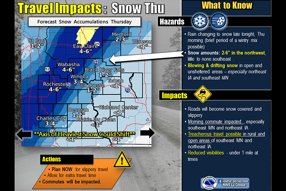 Southeast Minnesota Included in Winter Storm Warning