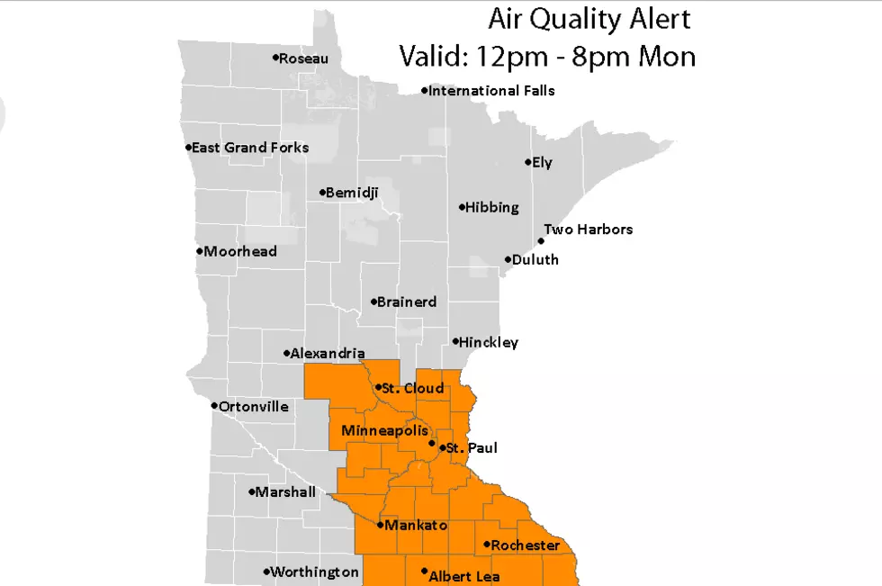 Air Quality Alert Issued for Southeast Minnesota