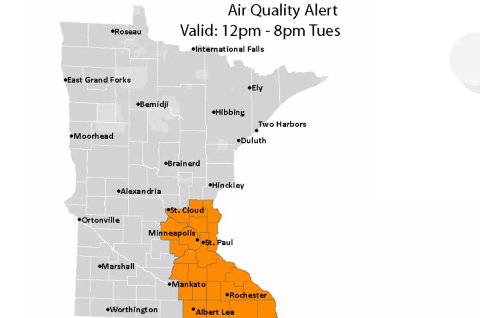 Another Air Quality Alert for SE Minnesota