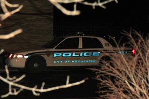 Rochester Man Reports Front Window Hit by Pellets