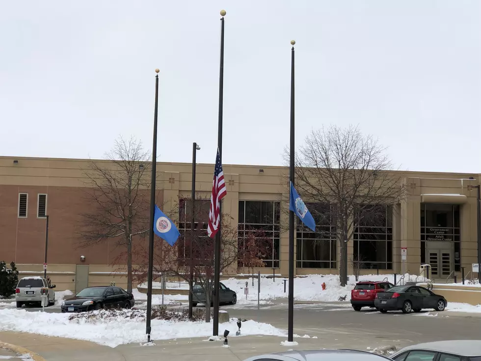 Flags Lowered In Honor of Minnesota National Guard  Crash Victims
