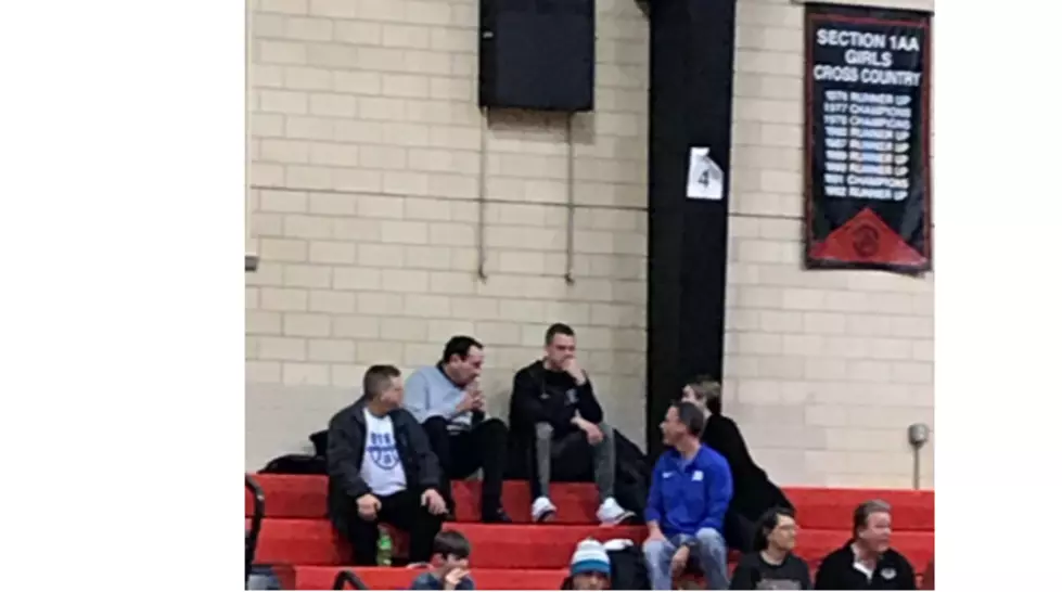Coach K Watches Rochester JM Game, Chats With Fans