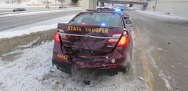 The Snowstorms Are Taking a Toll on State Patrol Cruisers