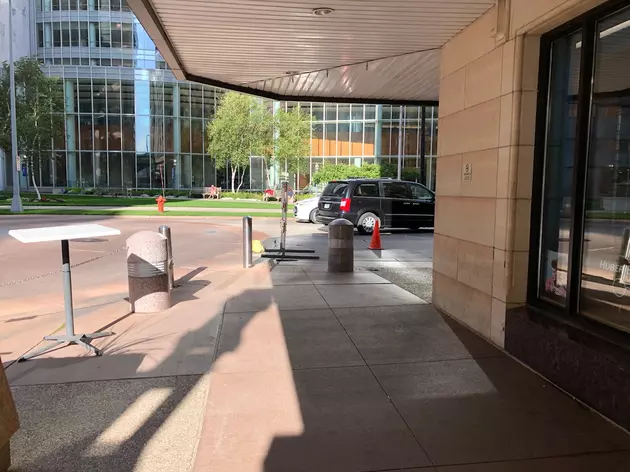 Rochester Woman Drives Through Peace Plaza; Alcohol Suspected