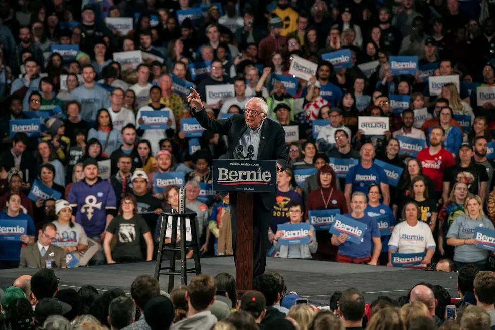 Bernie Sanders Campaign Stop Draws Big Audience at Williams Arena