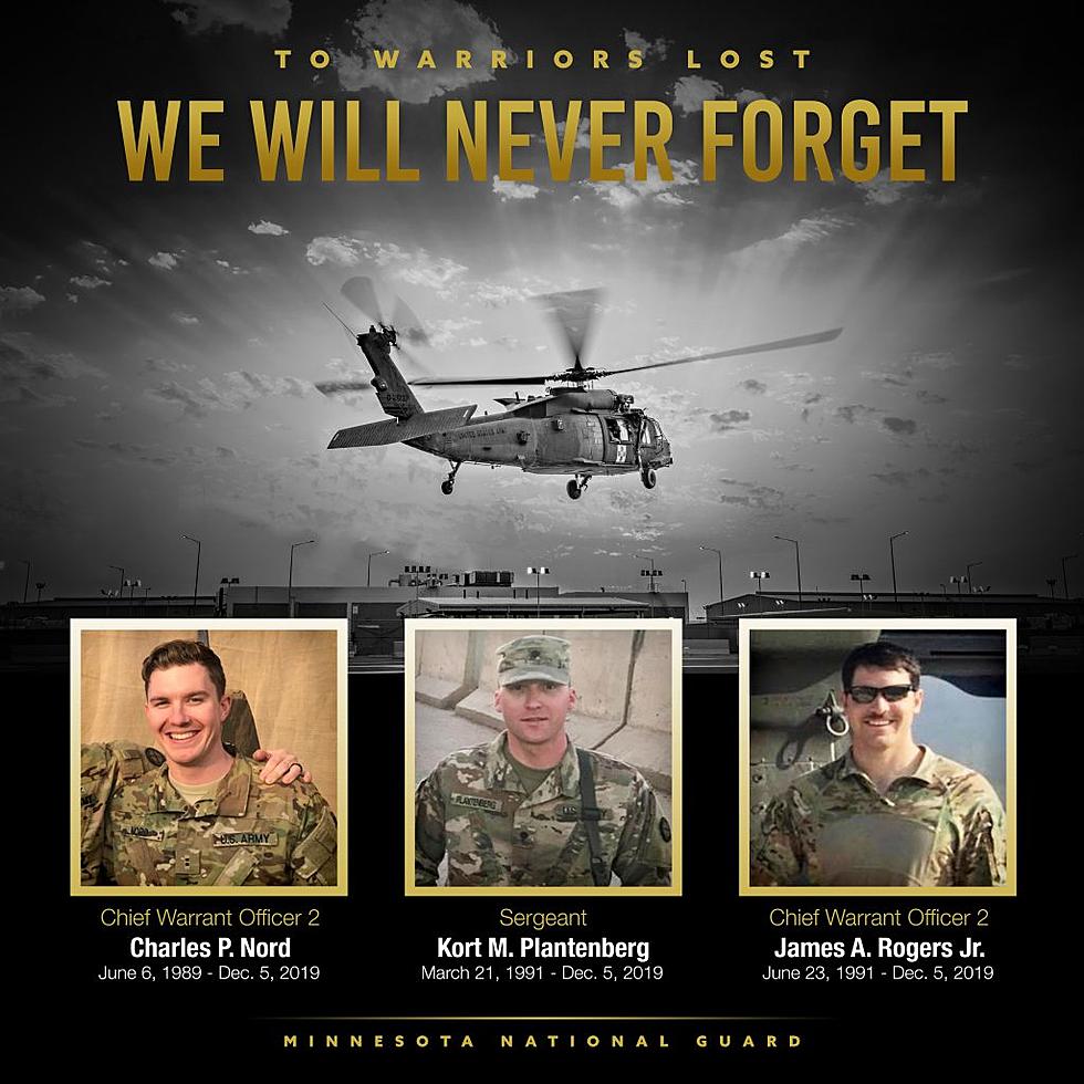 Minnesota National Guard Helicopter Crash Site Memorial Dedication