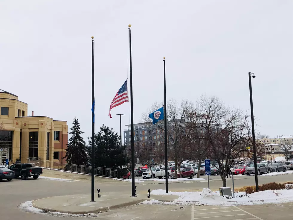 Flags Flown at Half Staff For Fallen MN Fire Chief