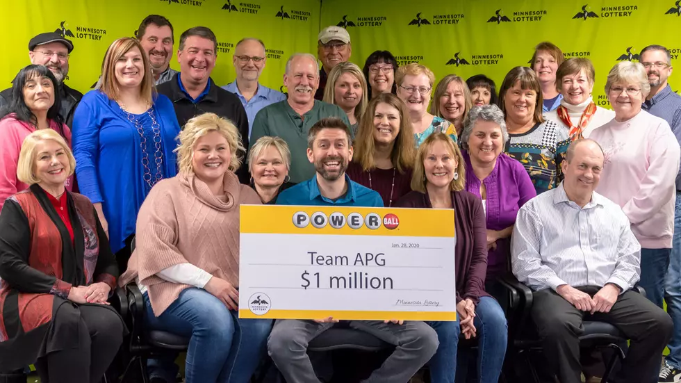 Co-Workers at Minnesota Business Claim Large Lottery Prize